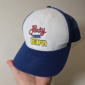 Austin, TX Party‎ Barn Hat Richardson Blue White Mesh Trucker Cap Business Patch